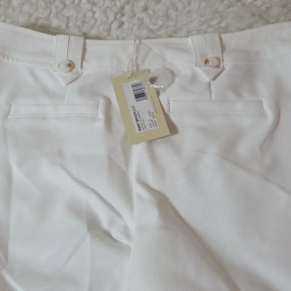 NWT Ramy Brook Marit Pant Sz 2 Ivory - Picture 9 of 15